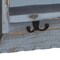 Alaterre Furniture Country Cottage Coat Hooks and Bench Set, Blue Antique Finish ACCA0304BA - alternate 8